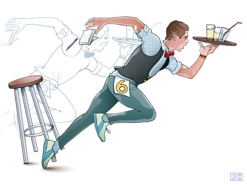 illustraties Arbeidsdeskundigen.nl i.o.v. bureau De Branding